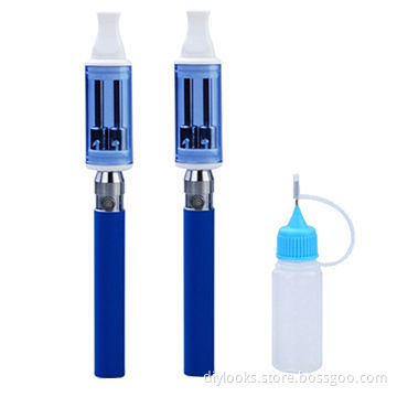 Double Stem USB Rechargeable Electronic Cigarettes with 5mL Dual Resistor Atomizer